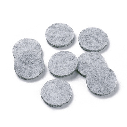 Серый Волоконные подушечки для духа, Салфетки, плоско-круглые, серые, 22x3 мм