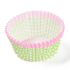 Heart Cupcake Wrappers, DIY Baking Tool, Heart Pattern, 67.5x29.5mm, about 95~100pcs/box