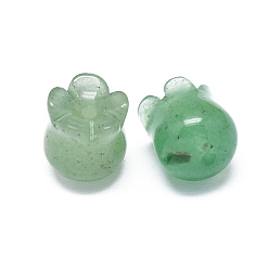 Aventurine Verte Perles naturelles en aventurine verte, fleur, 9~10x9~10.5mm, Trou: 1.4mm