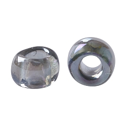(176) Transparent AB Black Diamond TOHO Round Seed Beads, Japanese Seed Beads, (176) Transparent AB Black Diamond, 11/0, 2.2mm, Hole: 0.8mm, about 5555pcs/50g