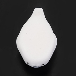 White Seal Shape Stress Toy, Funny Fidget Sensory Toy, for Stress Anxiety Relief, White, 59x35x16mm