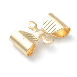 Golden 304 Stainless Steel Links Connectors, Bowknot, Golden, 11.5x7.5x3mm, Hole: 1mm