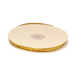 Золотистый Сетка ленты, для подарочной упаковки, золотые, 8 мм, около 50 ярдов / рулон (150 футов / рулон)