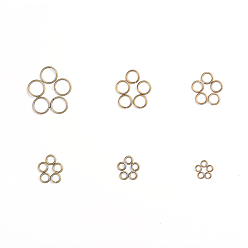 Antique Bronze Brass Jump Rings, Open Jump Rings, Antique Bronze, 4~10x0.8~1mm, Inner Diameter: 2.4~8mm