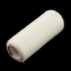 White 402 Polyester Sewing Thread Cords for Cloth or DIY Craft, White, about 90m/roll, 0.1mm, 12rolls/box