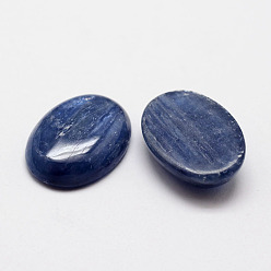 Other Quartz Oval Natural Kyanite/Cyanite/Disthene Cabochons, 18x13x4~6mm