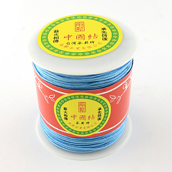 Light Sky Blue Nylon Thread, Light Sky Blue, 1mm, about 153.1 yards(140m)/roll