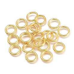 Golden CCB Plastic Linking Rings, Ring, Golden, 12x2mm, Inner Diameter: 8.5mm