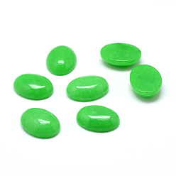 Malaysia Jade Dyed Natural Malaysia Jade Gemstone Cabochons, Oval, 25x18x7mm