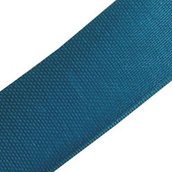 Steel Blue Polyester Organza Ribbon, Steel Blue, 3/8 inch(9mm), 200yards/roll(182.88m/roll)