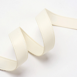 Creamy White Double Face Matte Satin Ribbon, Polyester Satin Ribbon, Creamy White, (1/4 inch)6mm, 100yards/roll(91.44m/roll)