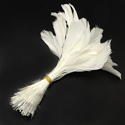White Fashion Goose Feather Costume Accessories, White, 130~190x12~38mm