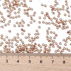 (551) Galvanized Peach TOHO Round Seed Beads, Japanese Seed Beads, (551) Galvanized Peach, 11/0, 2.2mm, Hole: 0.8mm, about 1110pcs/bottle, 10g/bottle