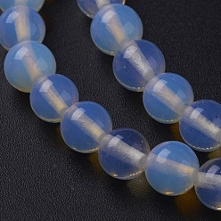 Opalite Opalite Beads Strands, Round, 6mm, Hole: 1mm, about 67pcs/strand, 14.92 inch