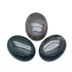 Indian Agate Natural Indian Agate Cabochons, Oval, 40x30x7.5~8mm