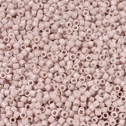 (DB1495) Opaque Rose Champagne Perles miyuki delica, cylindre, perles de rocaille japonais, 11/0, (db 1495) champagne rose opaque, 1.3x1.6mm, trou: 0.8 mm, sur 2000 pcs / bouteille, 10 g / bouteille