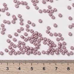 (RR599) Lustre Rose Antique Opaque Perles rocailles miyuki rondes, perles de rocaille japonais, (rr 599) lustre rose antique opaque, 8/0, 3mm, Trou: 1mm, environ 19000~20500 pcs / livre