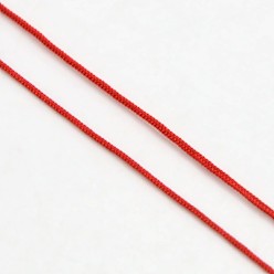 Red Nylon Thread, Red, 0.4mm, about 109.36 yards(100m)/roll