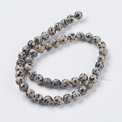 Mixed Stone Natural Mixed Gemstone Beads Strands, Round, 8mm, Hole: 1mm, about 49pcs/strand, 15.5 inch