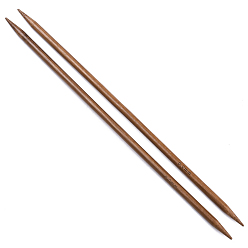 Перу Бамбуковые спицы с двойным острием (dpns), Перу, 250x6 мм, 4 шт / мешок