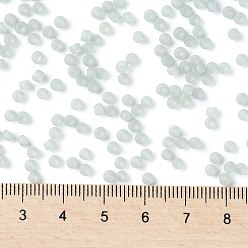 (150F) Ceylon Frost Smoke TOHO Round Seed Beads, Japanese Seed Beads, Frosted, (150F) Ceylon Frost Smoke, 8/0, 3mm, Hole: 1mm, about 1110pcs/50g