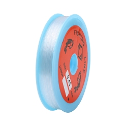 Clear Transparent Fishing Thread Nylon Wire, Clear, 0.45mm, about 109.36 yards(100m)/roll