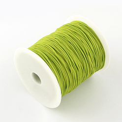 Vert Jaune Fil de nylon, vert jaune, 1mm, environ 153.1 yards (140m)/rouleau