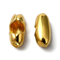 Golden Brass Ball Chain Connectors, Golden, 5.5x2mm, Fit for 1.5mm ball chain