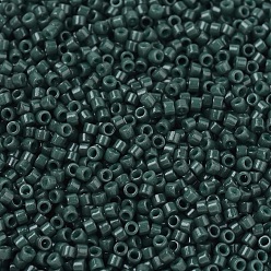 (DB2358) Evergreen Teint Opaque Perles miyuki delica, cylindre, perles de rocaille japonais, 11/0, (db 2358) duracoat teint à feuilles persistantes opaque, 1.3x1.6mm, trou: 0.8 mm, sur 2000 pcs / bouteille, 10 g / bouteille