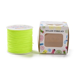 Yellow Nylon Thread, Yellow, 0.8mm, about 98.43yards/roll(90m/roll)