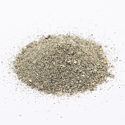 Пирит Натуральный пирит бисер, сверкомпактная кристалл, нет отверстий / незавершенного, 0~1 мм