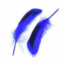 Blue Feather Costume Accessories, Dyed, Blue, 115~160x20~35mm