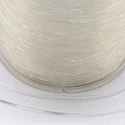 Clear Korean Elastic Crystal Thread, Clear, 0.8mm, about 164.04 yards(150m)/roll
