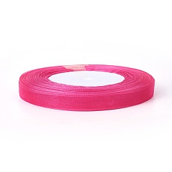 Mixed Color Organza Ribbon, Mixed Color, 3/8 inch(10mm), 50yards/roll(45.72m/roll), 10rolls/group, 500yards/group(457.2m/group)