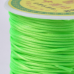 Lawn Green Nylon Thread, Lawn Green, 1mm, about 153.1 yards(140m)/roll