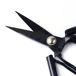 Black Steel Scissors, Black, 170x95x8mm