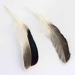 White Goose Feather Costume Accessories, Dyed, White, 104~140x20~31mm