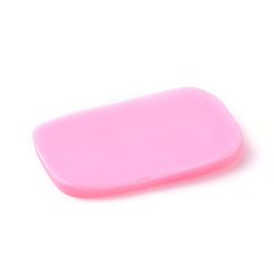 Pink Food Grade Silicone Molds, Fondant Molds, For DIY Cake Decoration, Chocolate, Candy, UV Resin & Epoxy Resin Jewelry Making, Owl, Pink, 100x67x10mm