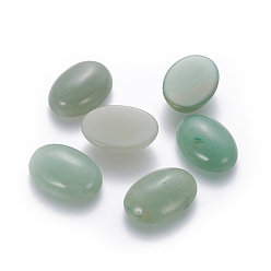 Aventurine Cabochons de pierres fines naturelles, ovale, aventurine, 25x18x5~7mm