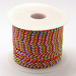 Разноцветный Нейлоновая нить, красочный, 2.0 мм, около 47.02 ярдов (43 м) / рулон
