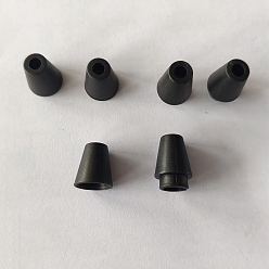 Plastic Pom Screw Clasps, Breakaway Clasps, 27.5x12mm, Hole: 4mm