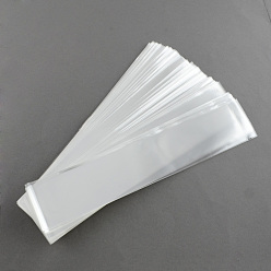 Clear OPP Cellophane Bags, Rectangle, Clear, 25x5cm, Unilateral Thickness: 0.035mm