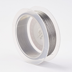 Stainless Steel Color Steel Wire, Silver, Stainless Steel Color, 0.25mm