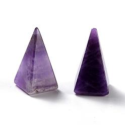 Amethyst Natural Amethyst Beads, Cone, Undrilled/No Hole Beads, 25x14x14.5mm
