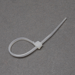 White Plastic Cable Ties, Tie Wraps, Zip Ties, White, 120x3mm, 1000pcs/bag