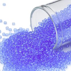 (13) Transparent Light Sapphire TOHO Round Seed Beads, Japanese Seed Beads, (13) Transparent Light Sapphire, 11/0, 2.2mm, Hole: 0.8mm, about 5555pcs/50g
