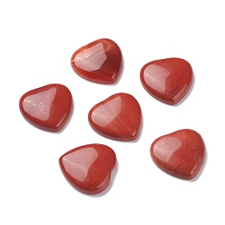 Red Jasper Natural Red Jasper Cabochons, Heart, 29~30x29~30x6~8mm