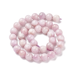Kunzite Kunzite naturelle perles rondes brins, perles de spodumène, 10mm, Trou: 1mm, Environ 39 pcs/chapelet, 15.5 pouce