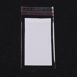 Clear Cellophane Bags, Clear, 6x4cm, Unilateral Thickness: 0.035mm, Inner Measure: 4x4cm