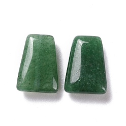Green Aventurine Natural Green Aventurine Beads, Faceted, Trapezoid, 14x10x4.5mm, Hole: 1.2mm